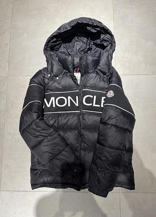Куртка moncler зима/осінь чорна