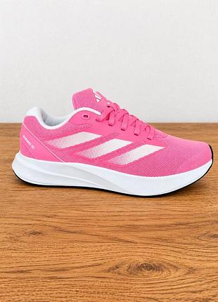 Женские легкие спортивные кроссовки adidas duramo rc беговые розовые оригинал для бега спорта фитнеса зала