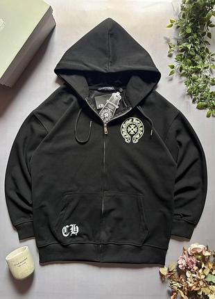 Chrome hearts usa flag зіп худі