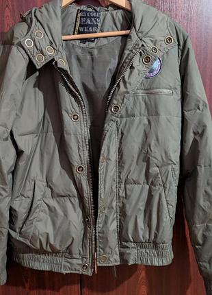 Куртка чоловіча 43 cgli jeans wear зимова хакі