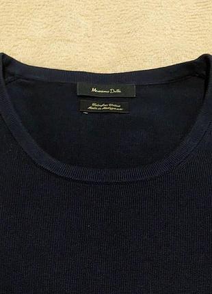 Лонгслів чоловічий massimo dutti синій 2