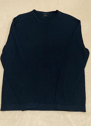 Лонгслів чоловічий massimo dutti синій 4