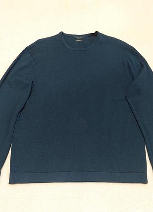 Лонгслів чоловічий massimo dutti синій 5