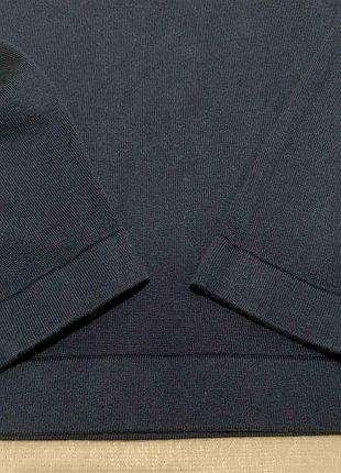 Лонгслів чоловічий massimo dutti синій 6