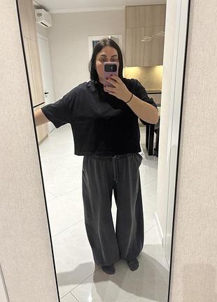 Футболка bershka чорна 2