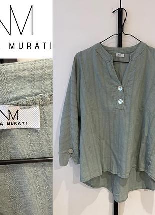 Легкая фирменная блуза nina murati (made in italy)