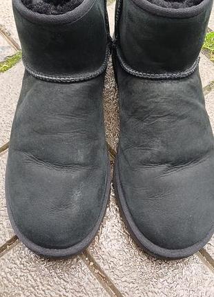Чоловічі уггі ugg чорні замшеві
