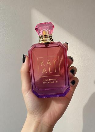 Fleur majesty rose royale 31 kayali - оригінал парфуми розпив/распив/отливант/відливант