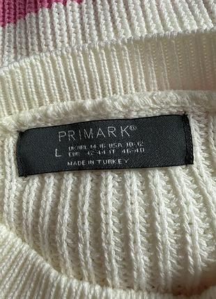 Джемпер в смужку primark 3