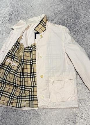 Куртка burberry london vintage nova check рожева барбері ветровка m eu 38