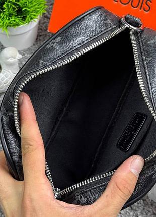 Сумка чоловіча louis vuitton чорна 2