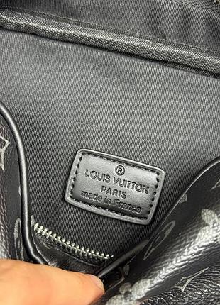 Сумка чоловіча louis vuitton чорна 5