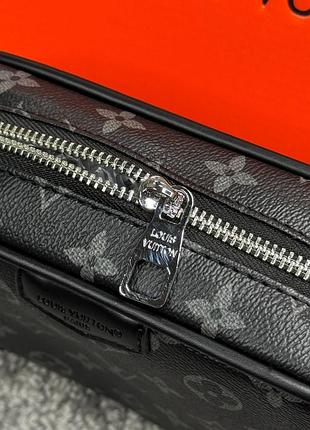 Сумка чоловіча louis vuitton чорна 7