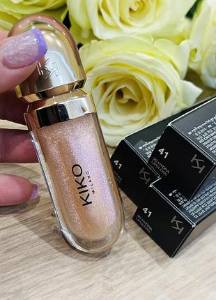 Блиск для губ 3d hybra lipgloss від kiko milano ❤️ 41