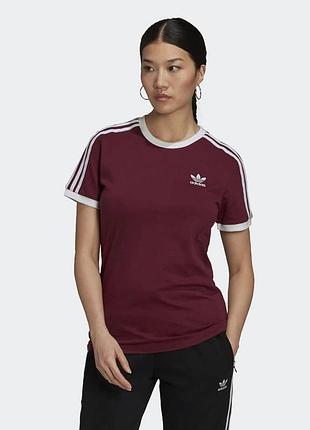 Жіноча футболка adidas бордова розмір xs