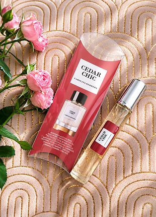 Пудровый, нежный легкий тестер! cedar chic carolina herrera для женщин и мужчин каролина эррера сидар шик