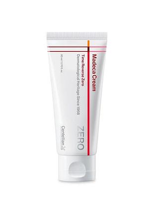 Заспокійливий відновлювальний крем centellian24 - madeca cream time reverse zero - 80ml