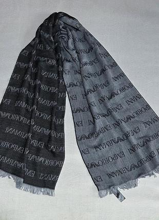 Двусторонний шарф emporio armani