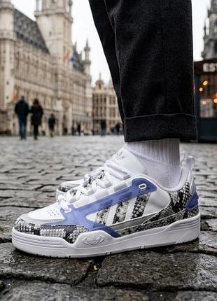 Оригинальные мужские кроссовки adidas adi2000 "snakeskin - stone purple"