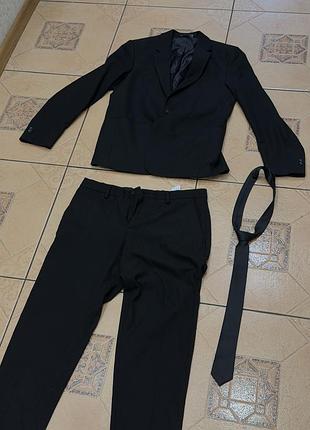 Костюм чоловічий zara чорний