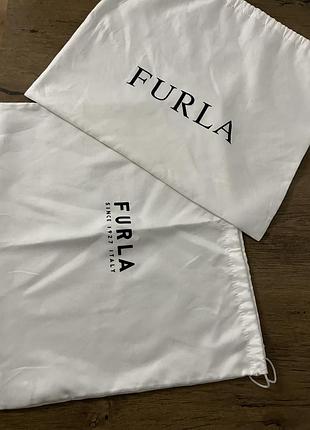 Furla пильник   чохол мішечок сумка  біла лого бренд