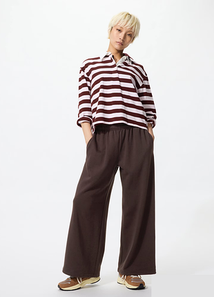Брюки широкие uniqlo (479620)