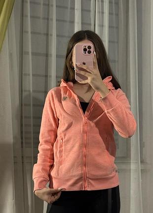 Жіноча флісова кофта рожева