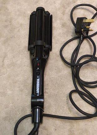 Потрійна плойка toni & guy deep barrel hair waver (стайлер для хвиль)