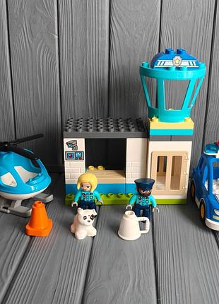 Конструктор lego duplo town полицейское деление и вертолет (10959)