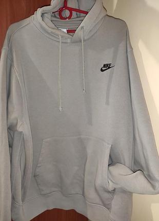 Стильный спорт мужская кофта толстовка реглан nike sportswear club fleece. хл