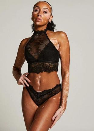 Мереживний топ xs, m, xl hunkemoller