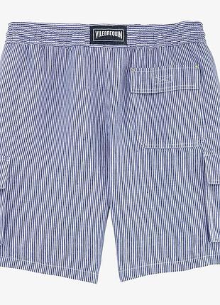 Мужские льняные карго шорты vilebrequin bermuda size s стан идеал