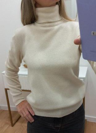 Benetton гольф водолазка 100 % wool чистая шерсть m-размер