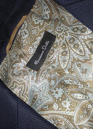 Шерстяной пиджак massimo dutti 6