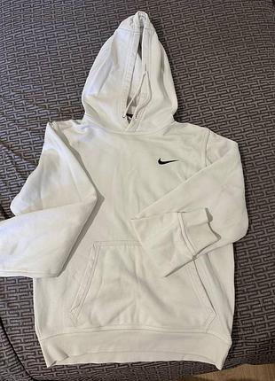 Худі nike біле унісекс