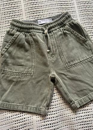 Шорти zara хакі 104 110