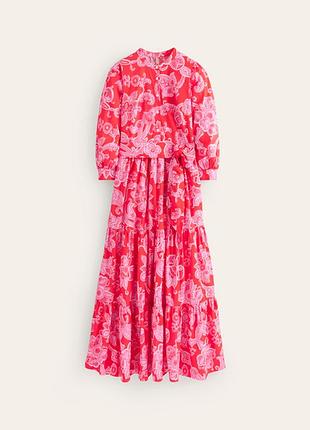 Неймовірна сукня boden alba tiered cotton maxi dress