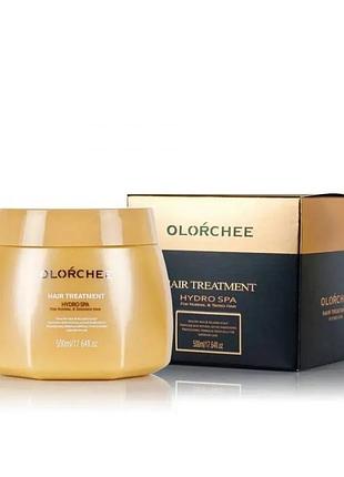 Маска для интенсивного увлажнения волос olorchee hydro spa mask