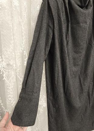 Massimo dutti платье из шерсти 7
