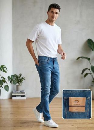 Паперова бірка_джинси чоловічі tom ramsey slim fit_#620