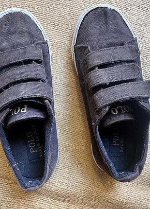 Кеди для хлопчика polo ralph lauren сині 28 розмір