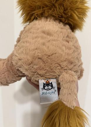 М'яка іграшка jellycat лев 6