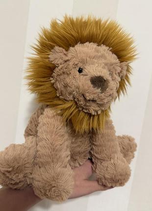 М'яка іграшка jellycat лев 3