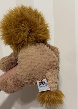 М'яка іграшка jellycat лев 4