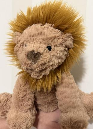 М'яка іграшка jellycat лев 2