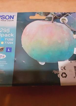Epson t1295 multipack набір картриджів (4 кольори), оригінал, запечатаний