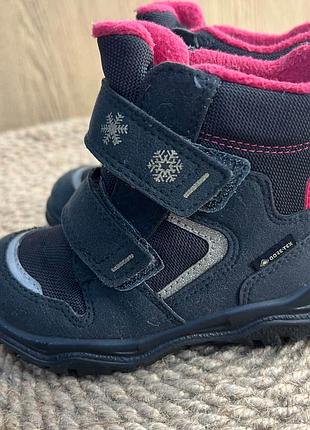 Ботинки для девочки super fit gore-tex, р.22