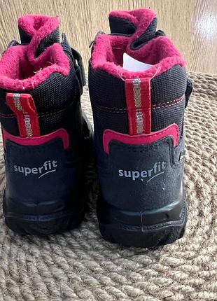 Черевики для дівчинки super fit gore-tex, р.22 3