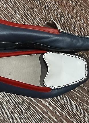 Кожаные мокасины clarks active air. размер 42 3