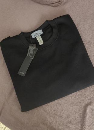 Чоловічий світшот stone island чорний